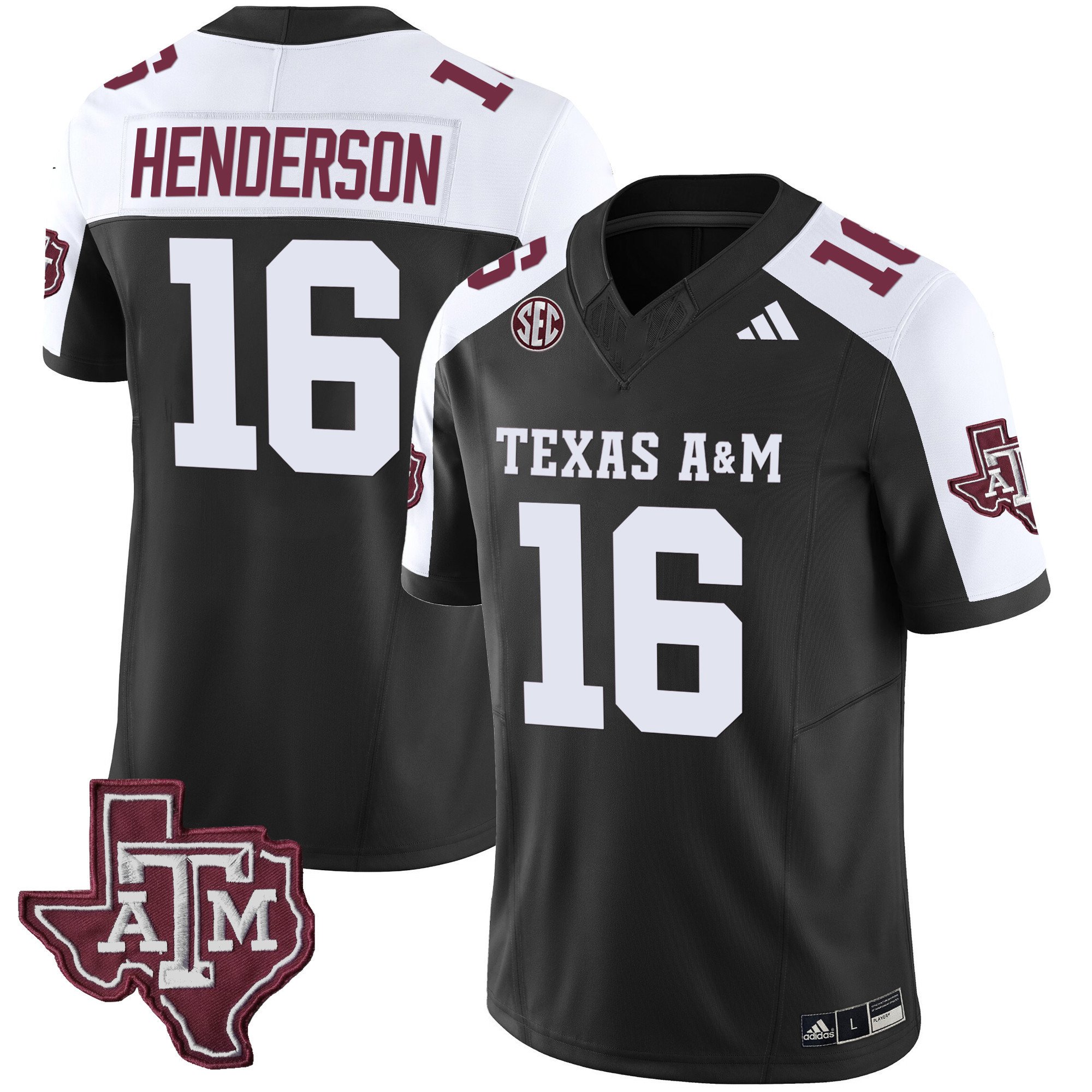 Men’s Texas A&M Aggies Vapor Limited Jersey V2 – All Stitched