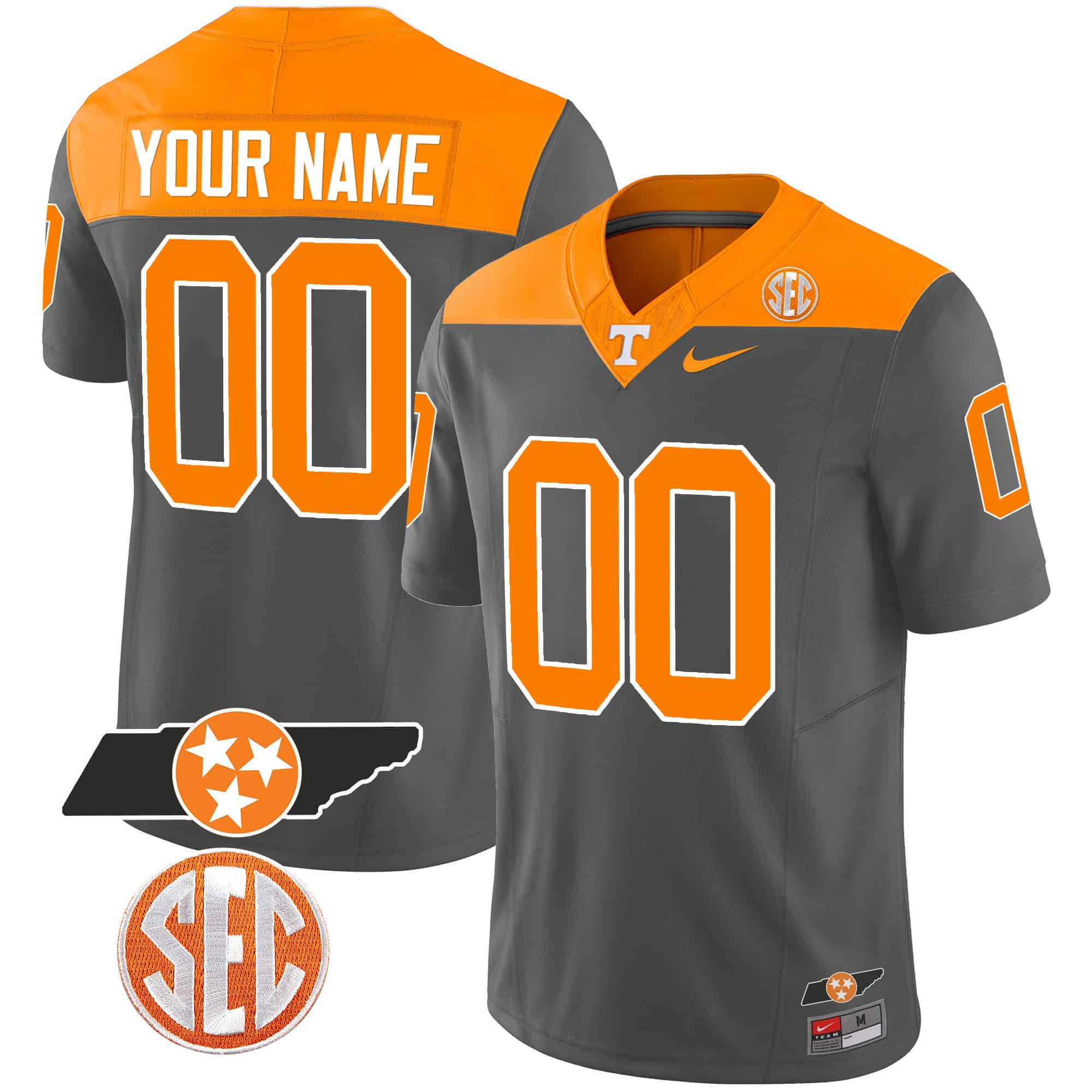Tennessee Volunteers 2023 Alternate Vapor Limited Custom Jersey V3 – All Stitched