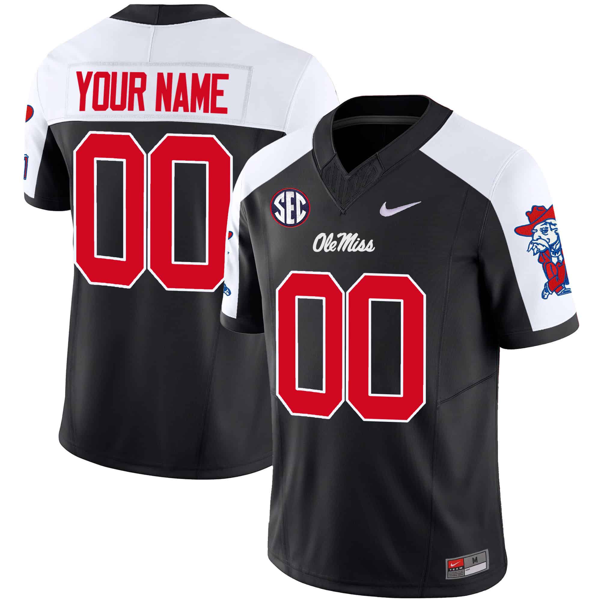 Ole Miss Rebels 2023 Vapor Limited Custom Jersey – All Stitched