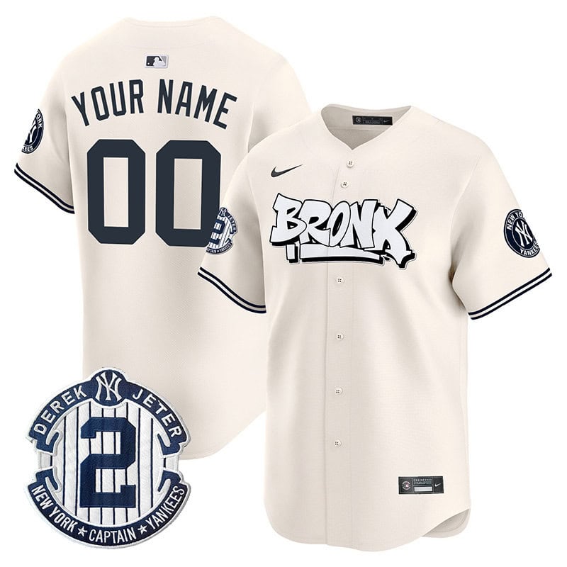 New York Yankees The Bronx Graffiti Vapor Premier Limited Custom Jersey V3 – All Stitched