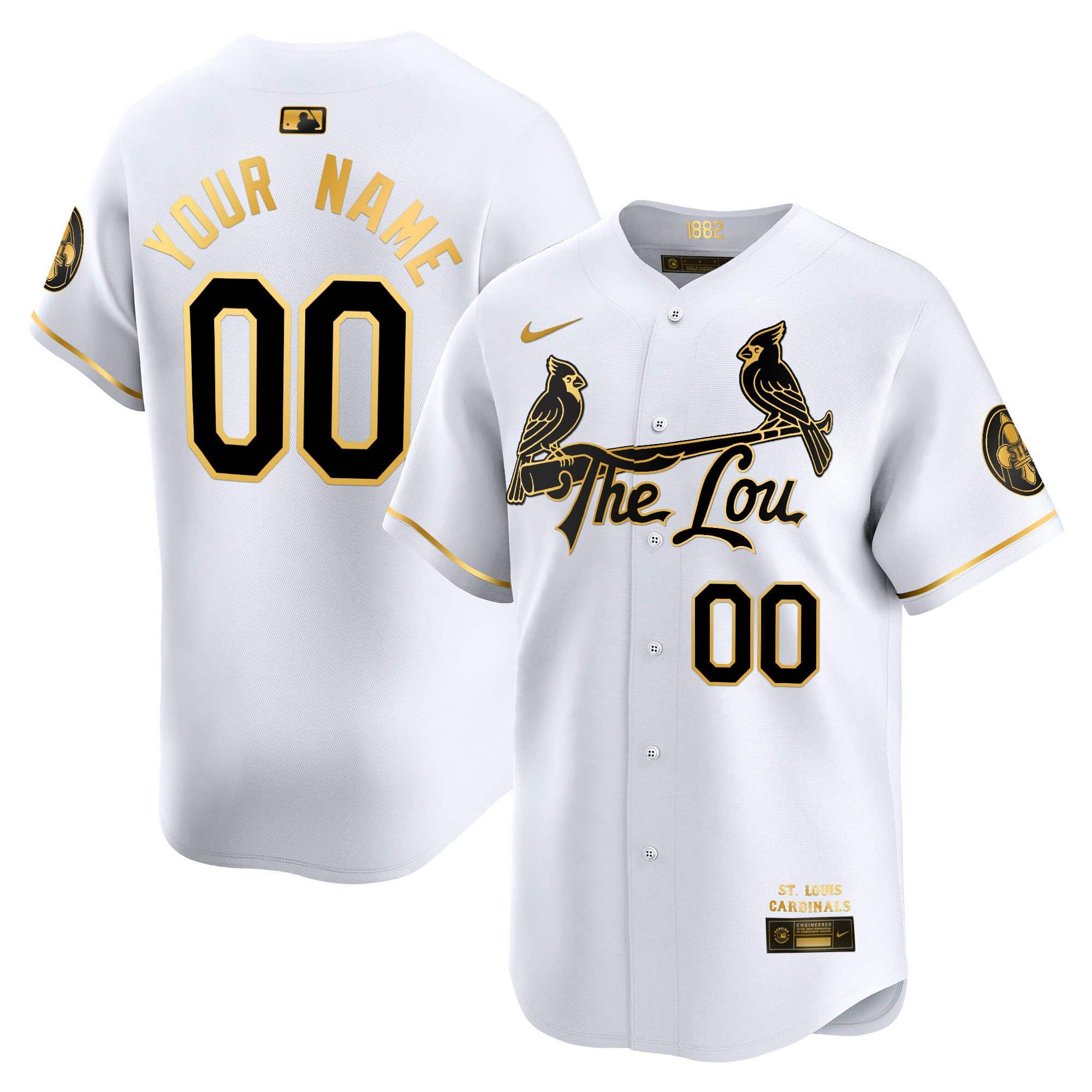 St. Louis Cardinals 2024 City Connect Vapor Premier Limited Custom Jersey – All Stitched