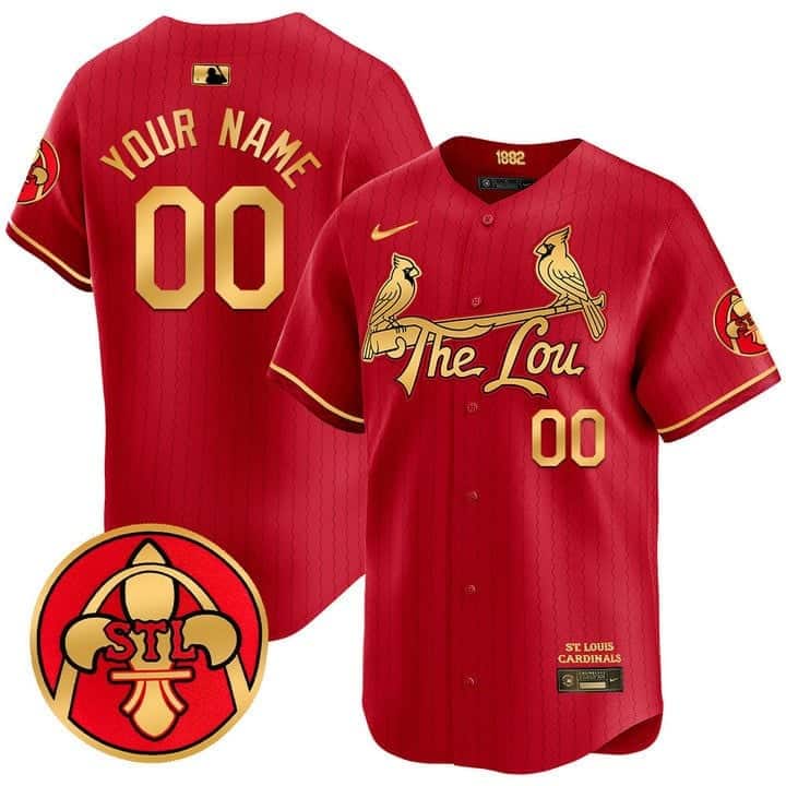 St. Louis Cardinals 2024 City Connect Vapor Premier Limited Custom Jersey V2 – All Stitched