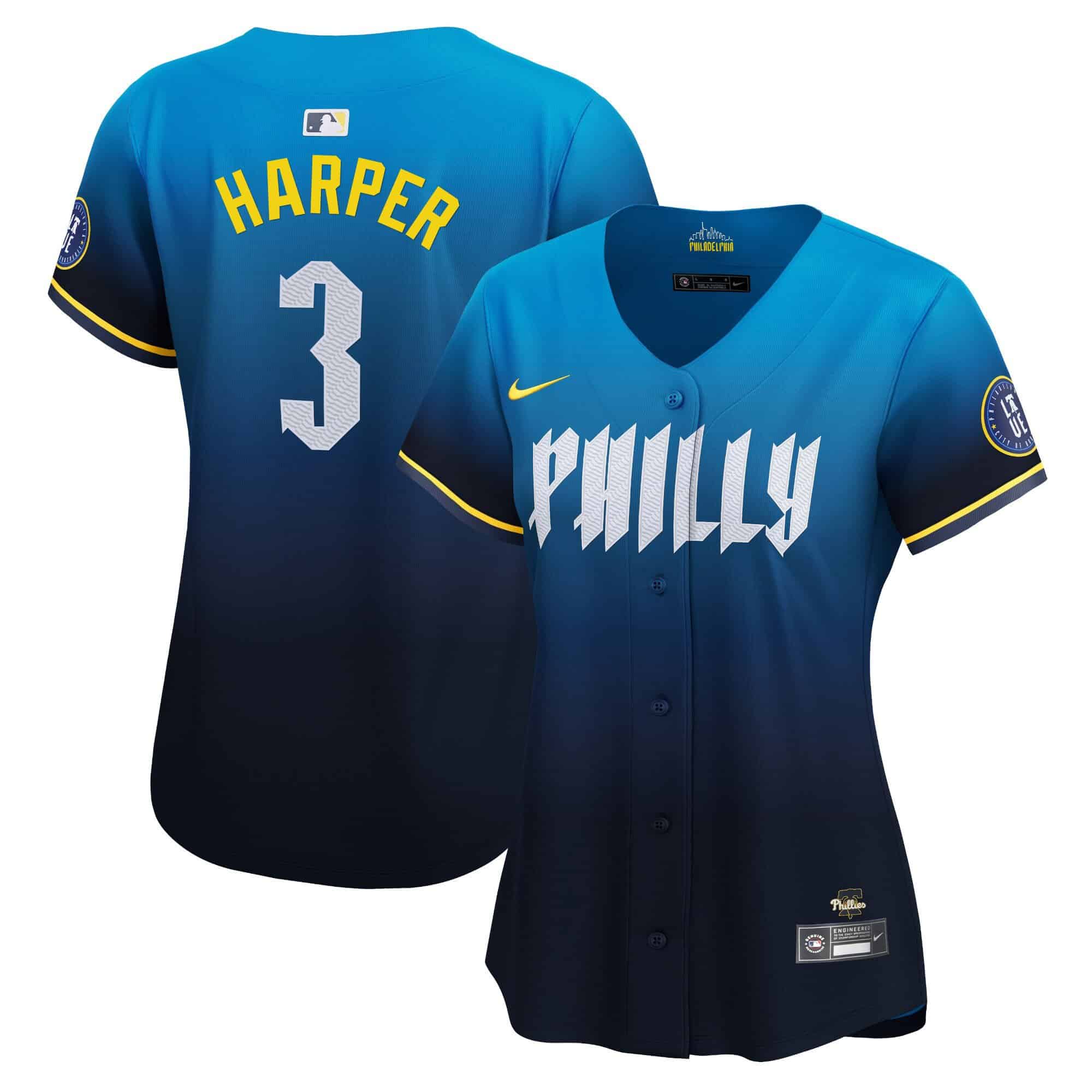 Women’s Phillies 2024 City Connect Vapor Premier Limited Jersey – All Stitched