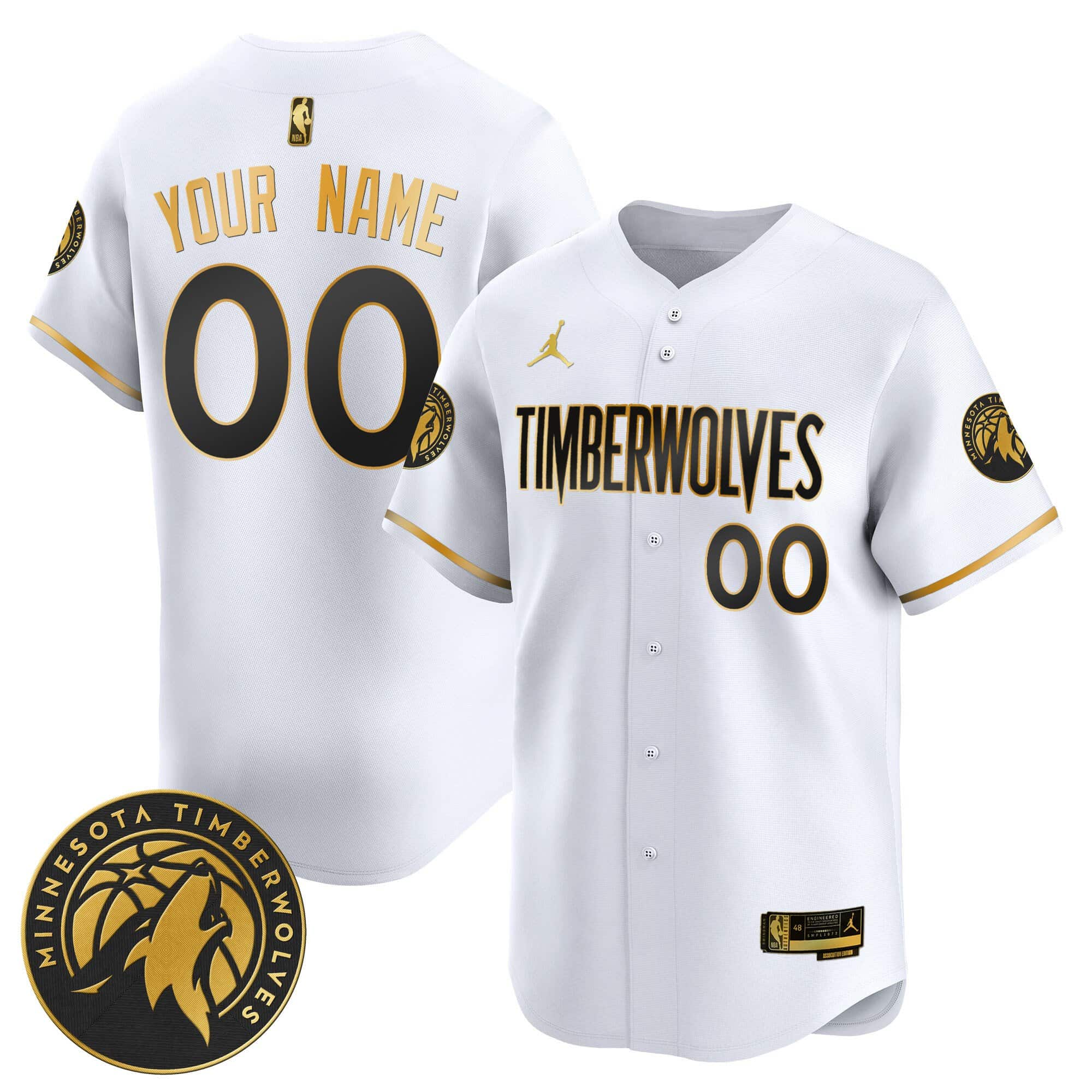 Minnesota Timberwolves 2024 Baseball Custom Jersey – All Stitched