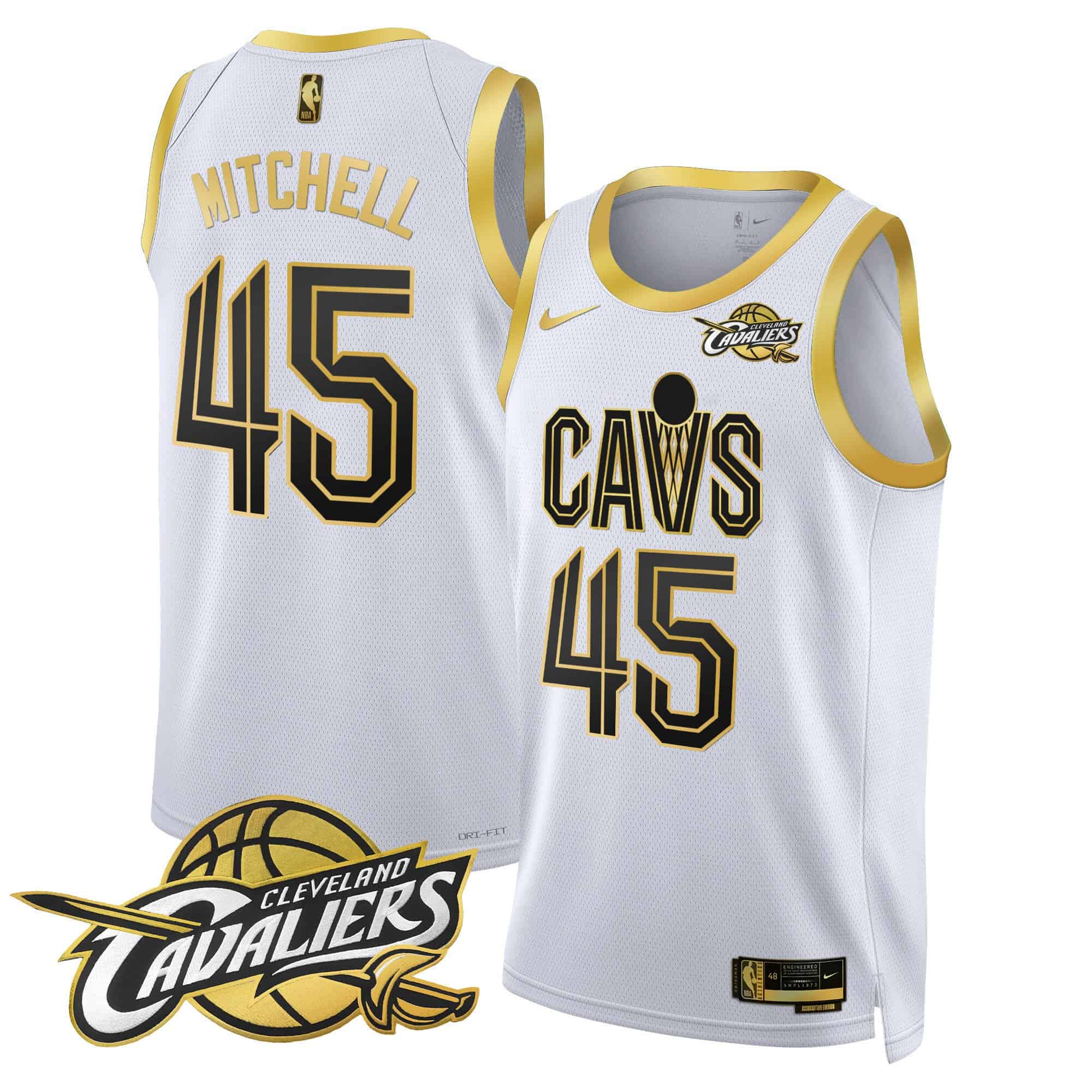 Men’s Cleveland Cavaliers Swingman Jersey V2 – All Stitched