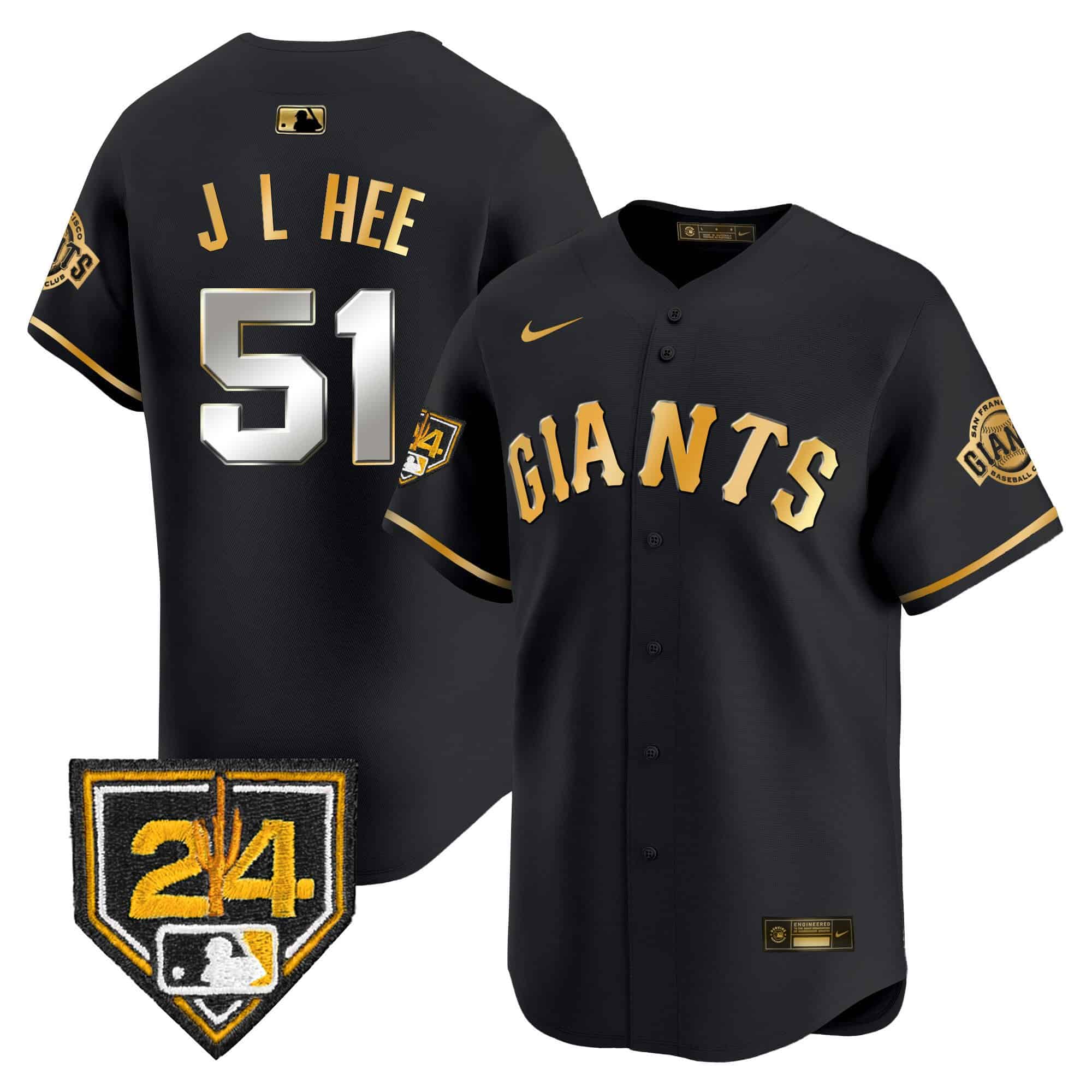 Men’s San Francisco Giants 2024 Spring Training Vapor Premier Limited Jersey – All Stitched