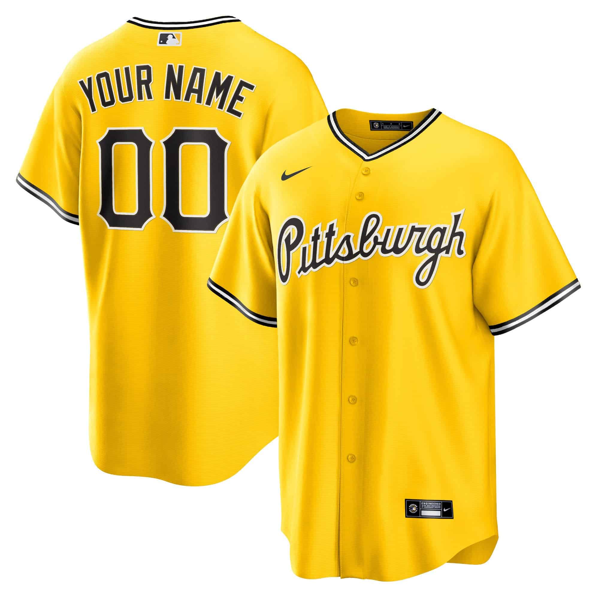 Pittsburgh Pirates 2023 Cool Base Fan Made Custom Jersey – All Stitched