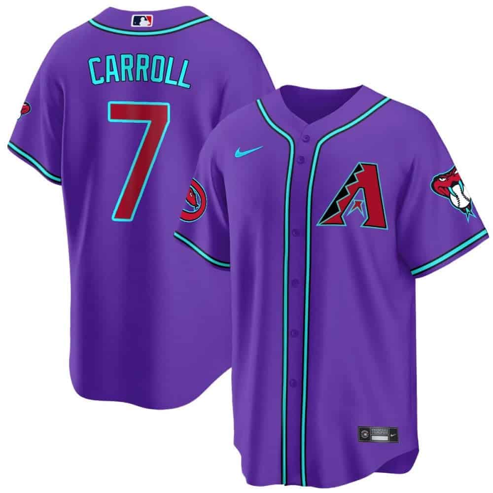 Men’s Arizona Diamondbacks 2024 Cool Base Jersey V2 – All Stitched