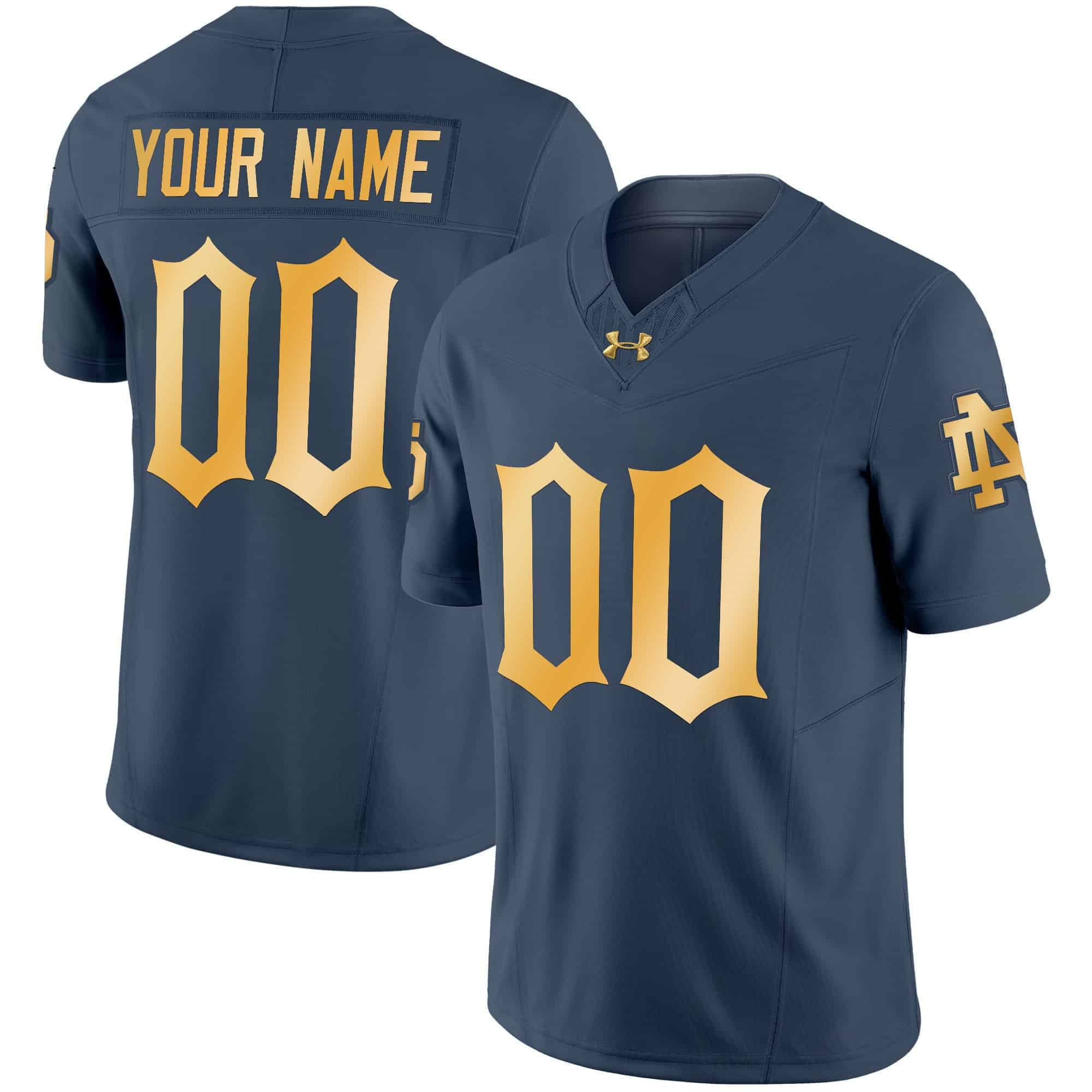 Notre Dame Fighting Irish 2024 Vapor Limited Custrom Jersey – All Stitched
