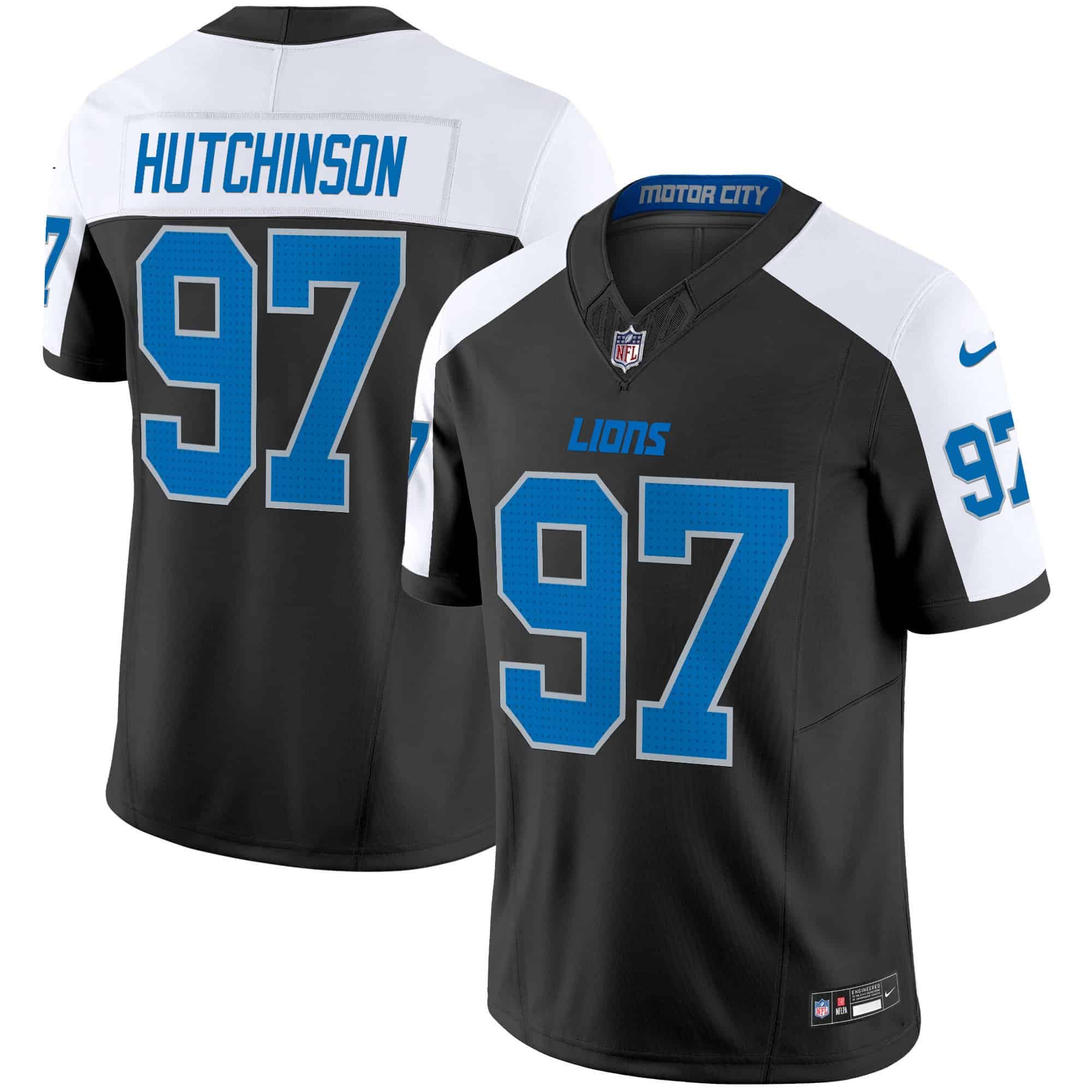 Men’s Detroit Lions 2024 Vapor Limited Jersey – All Stitched