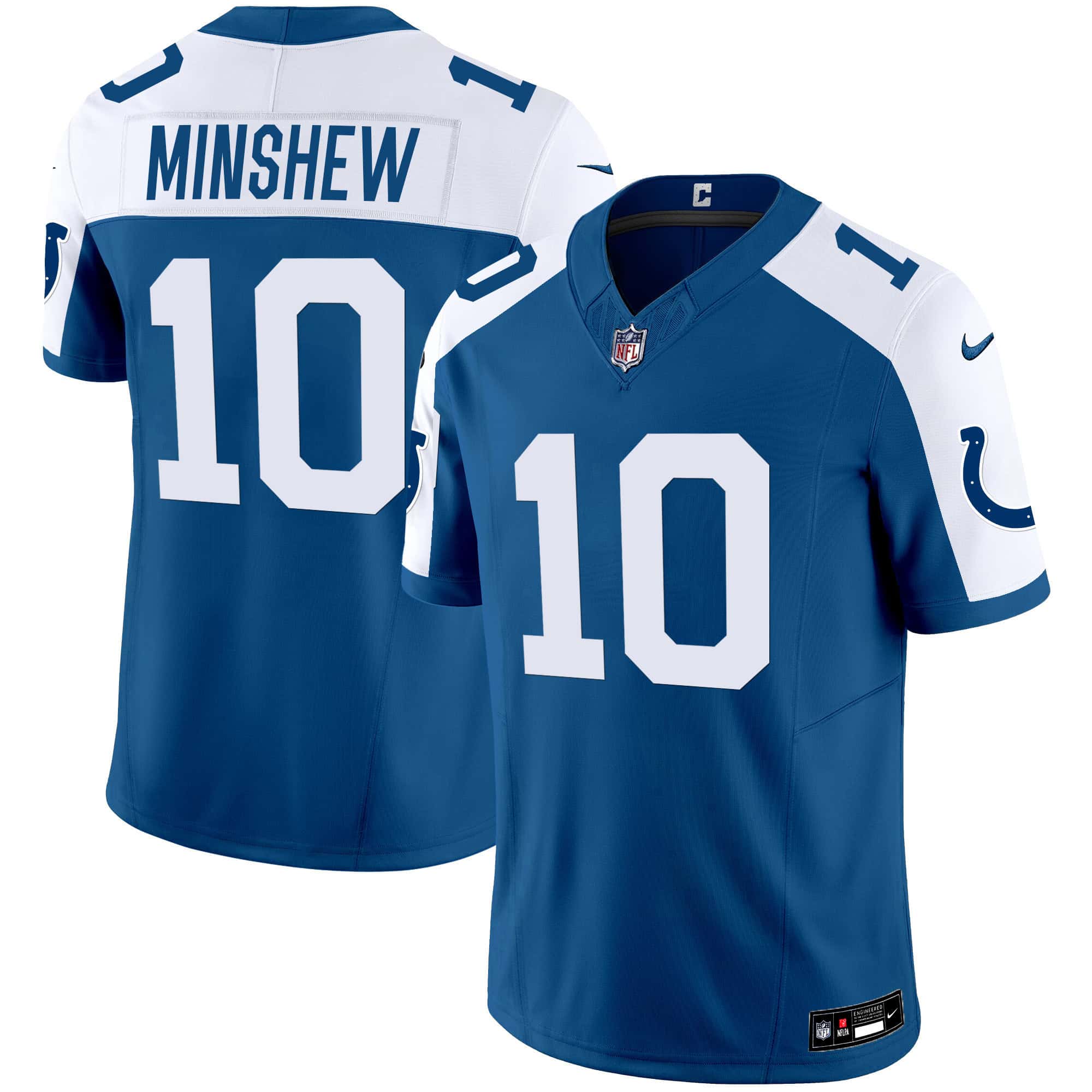 Men’s Colts Vapor Limited Jersey – All Stitched