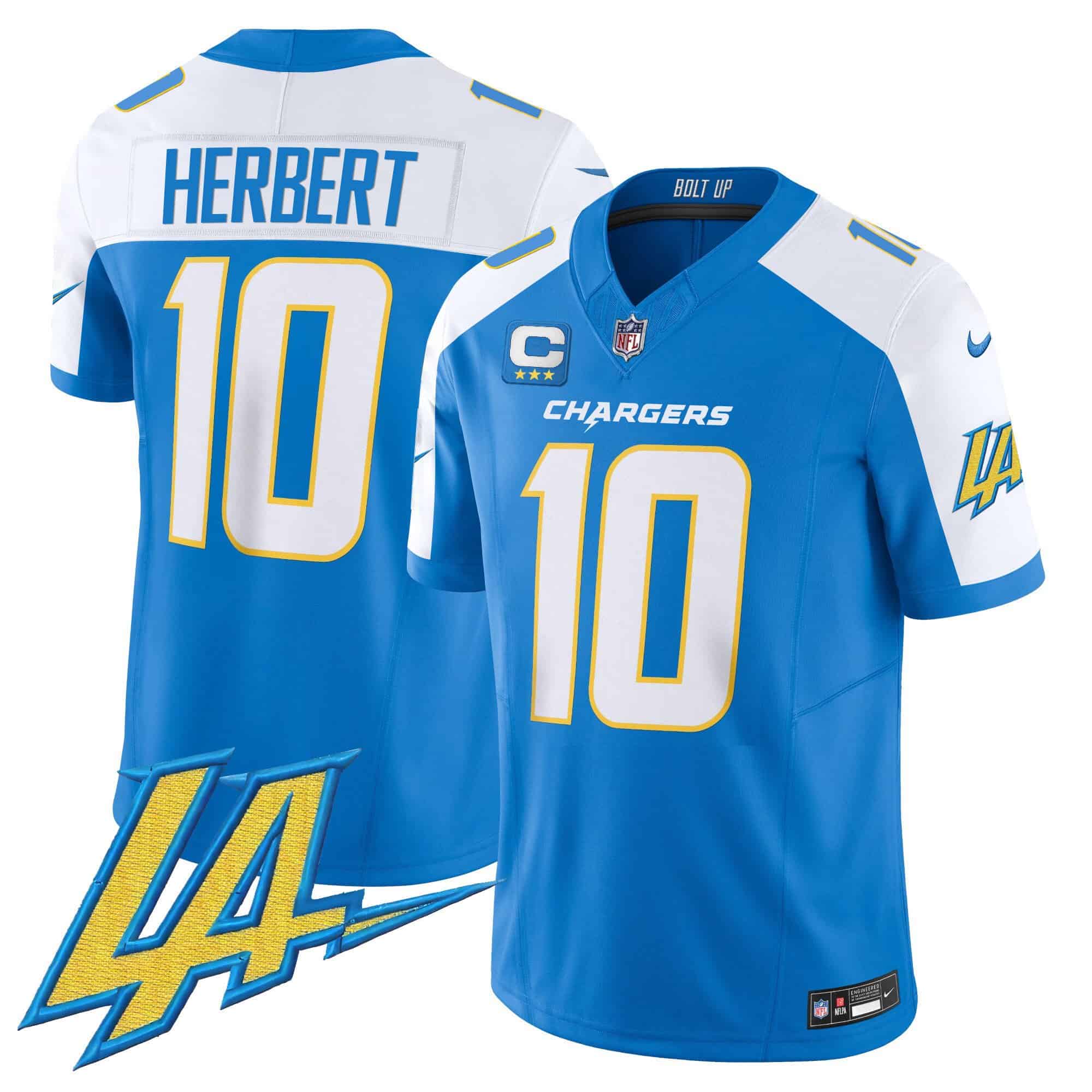 Men’s Chargers Vapor Limited Jersey V2 – All Stitched