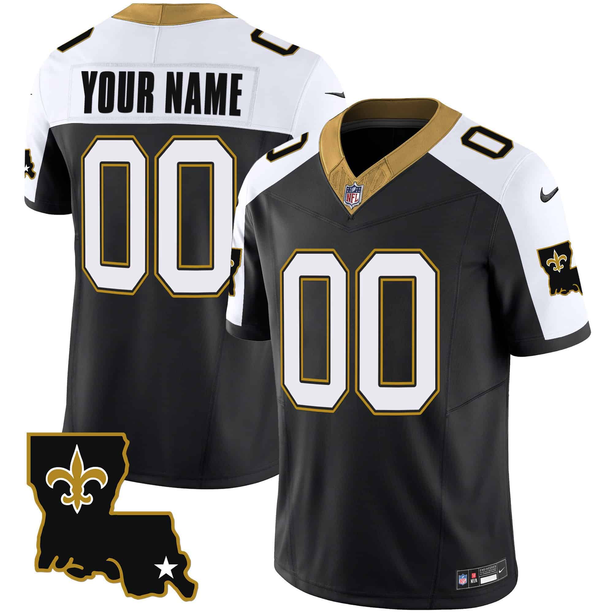 Saints 1987 Legacy Vapor Custom Jersey – All Stitched