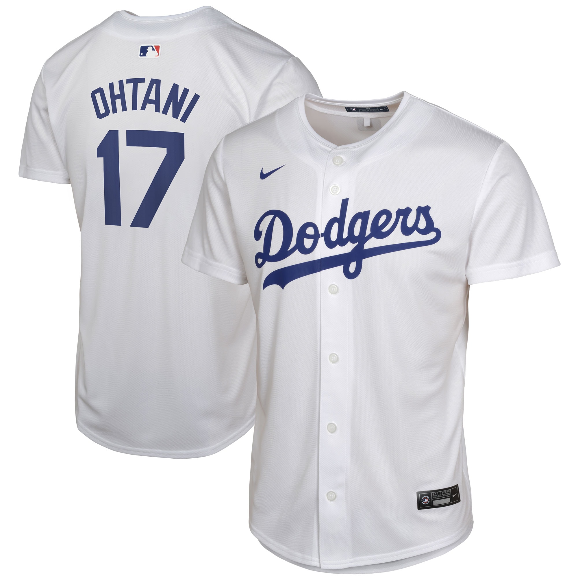 Shohei Ohtani Los Angeles Dodgers Nike Youth Home Player Game Jersey