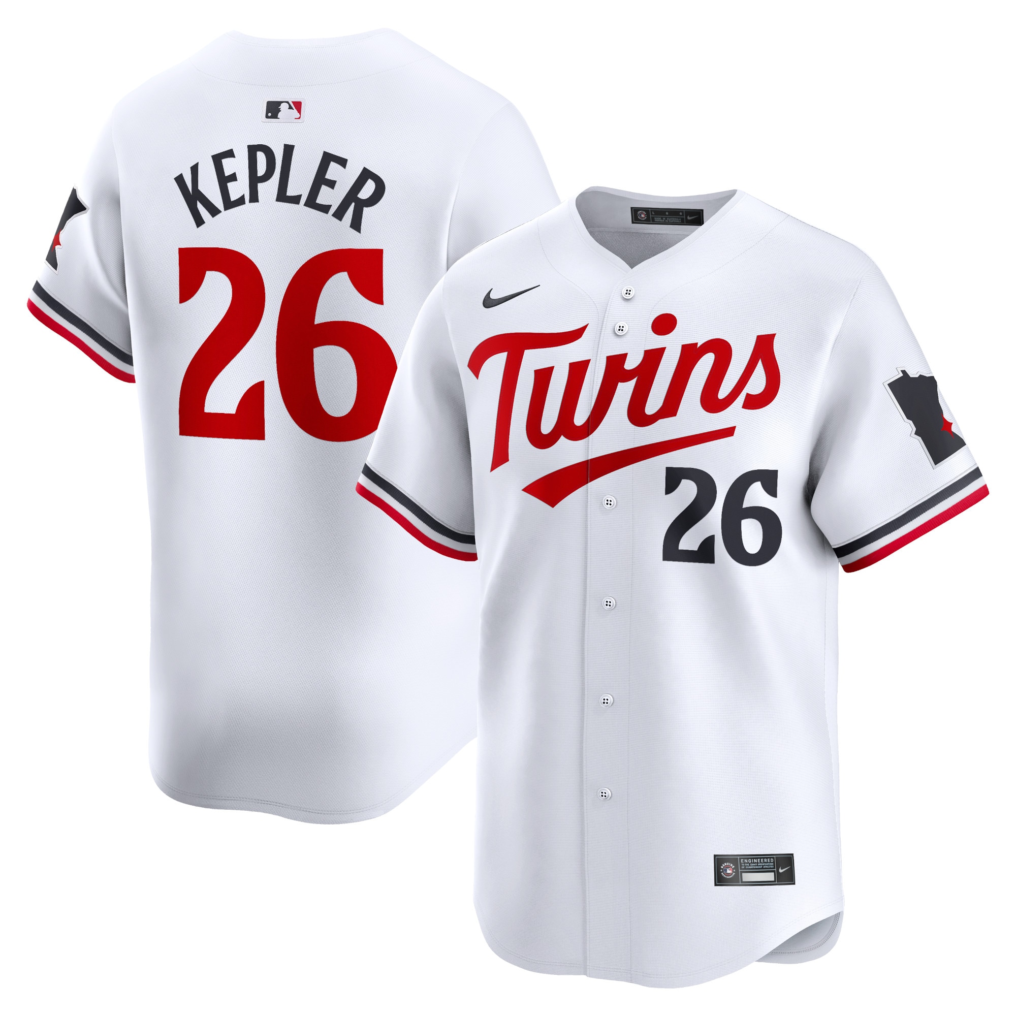 Max Kepler Minnesota Twins Nike Home Limited Player Jersey