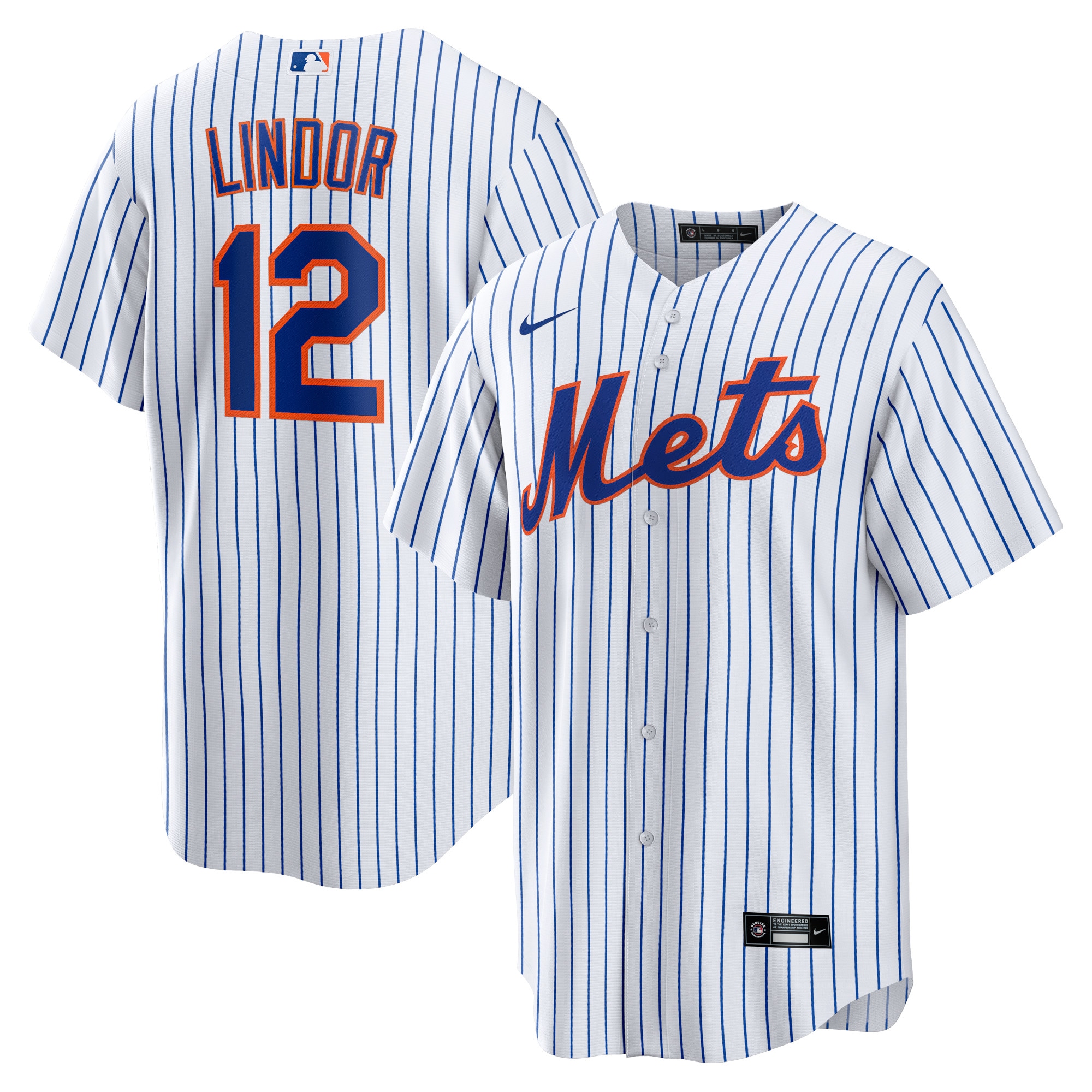 Francisco Lindor New York Mets Nike Home Replica Player Jersey