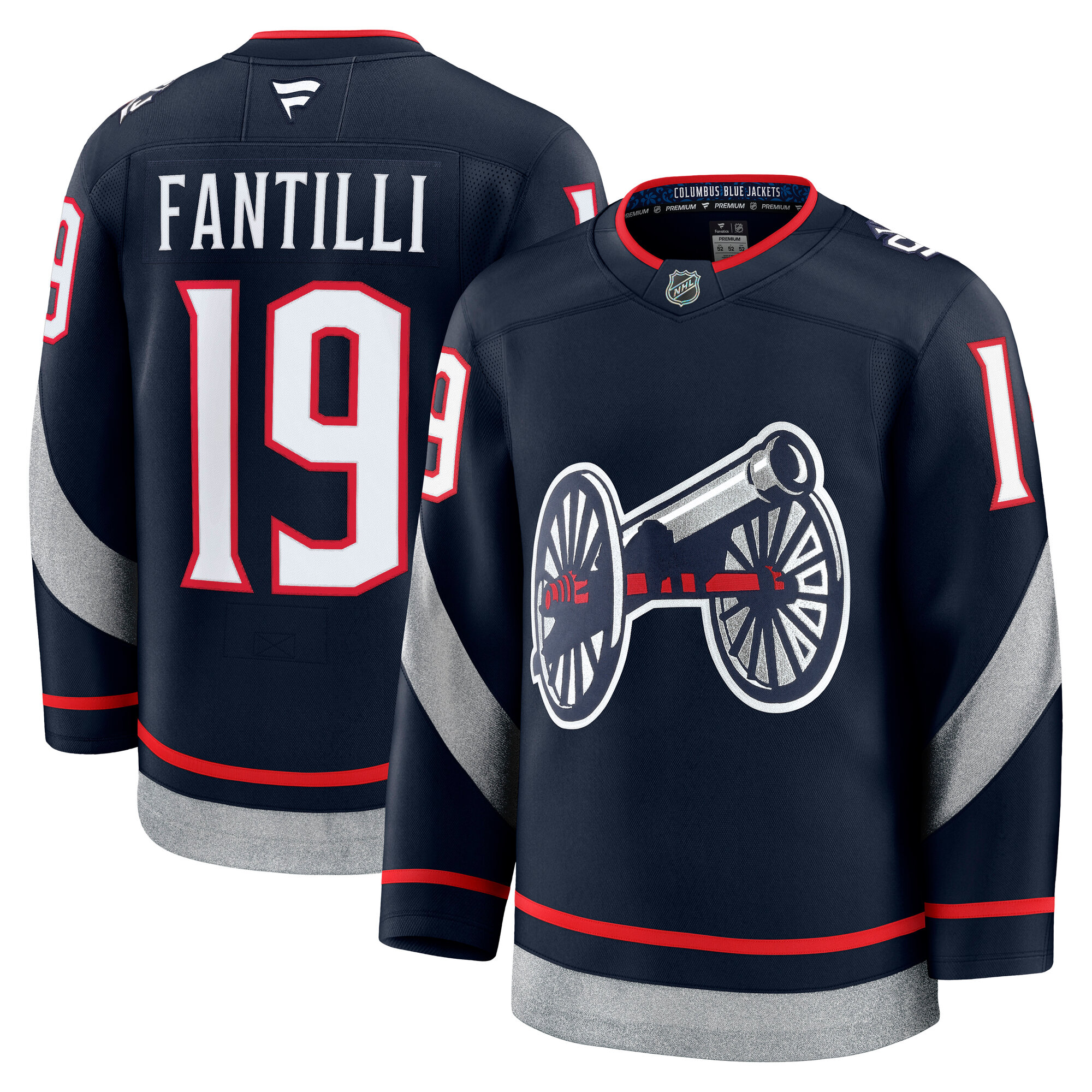Adam Fantilli Columbus Blue Jackets Fanatics 2025 NHL Stadium Series Premium Player Jersey