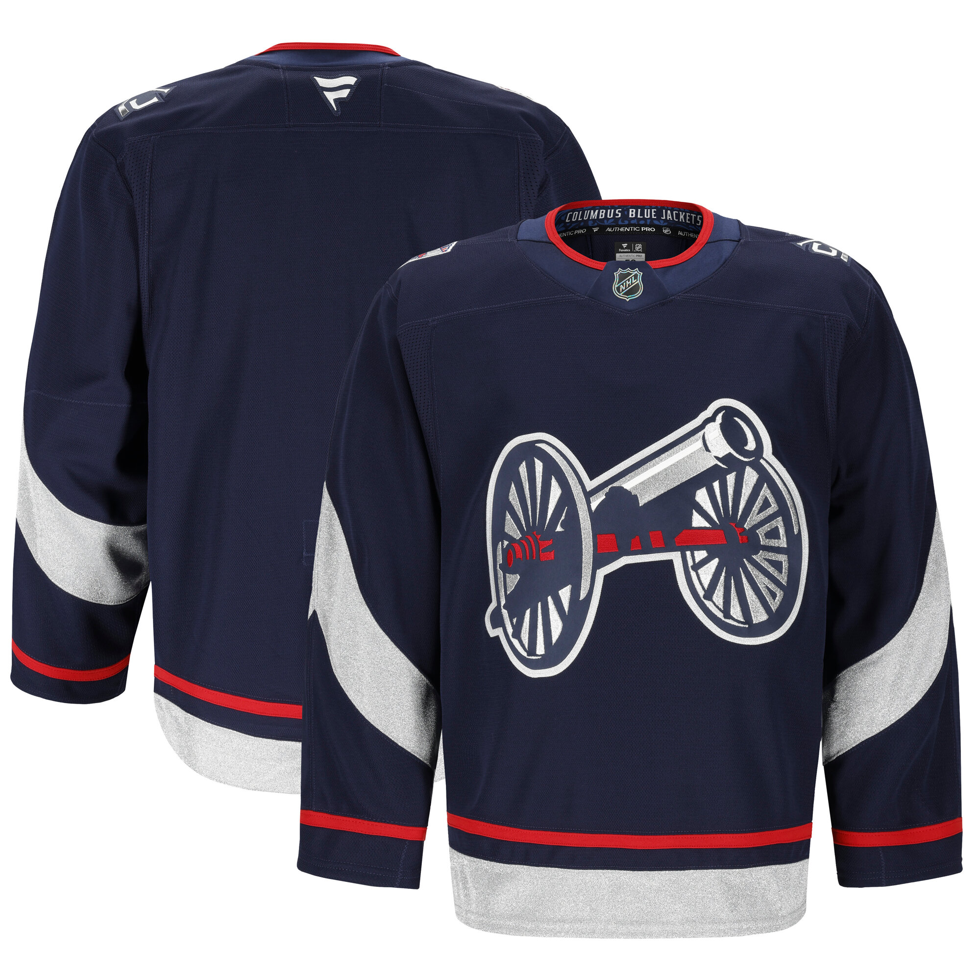 Columbus Blue Jackets Fanatics 2025 NHL Stadium Series Authentic Pro Jersey