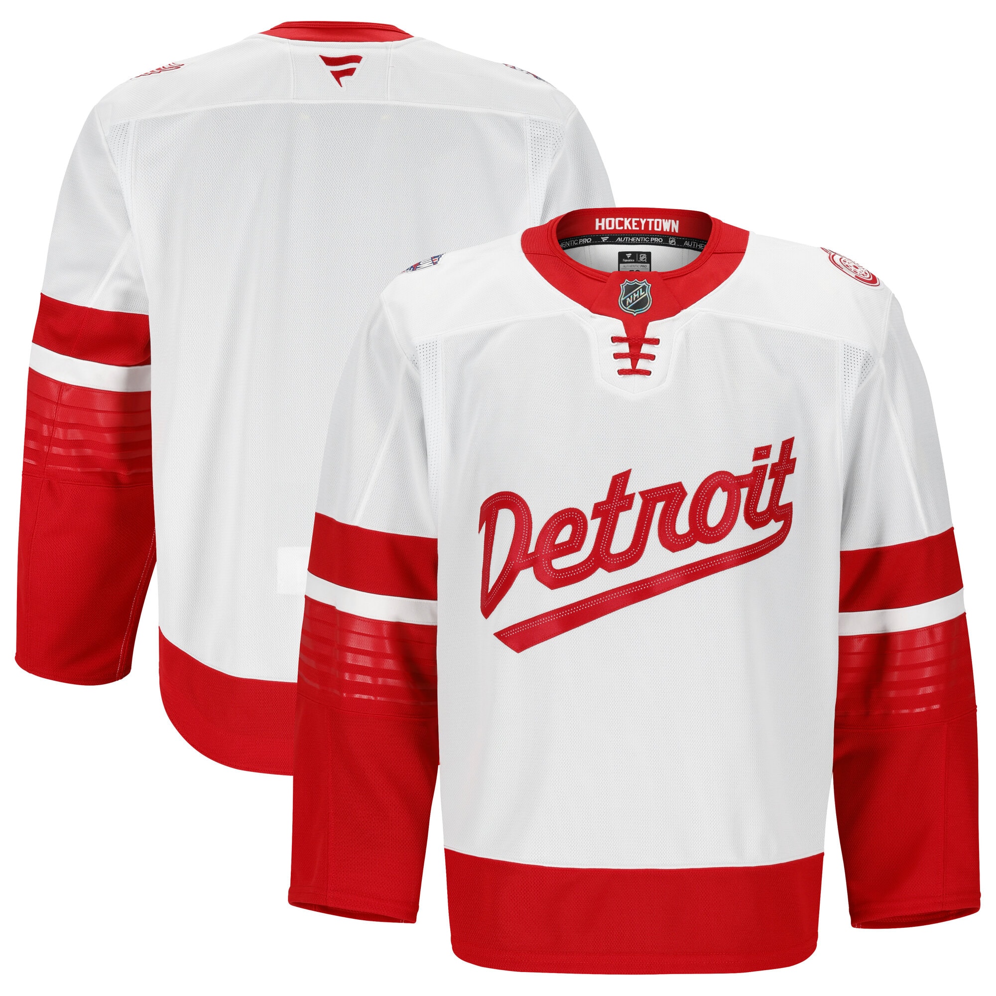 Detroit Red Wings Fanatics 2025 NHL Stadium Series Authentic Pro Jersey