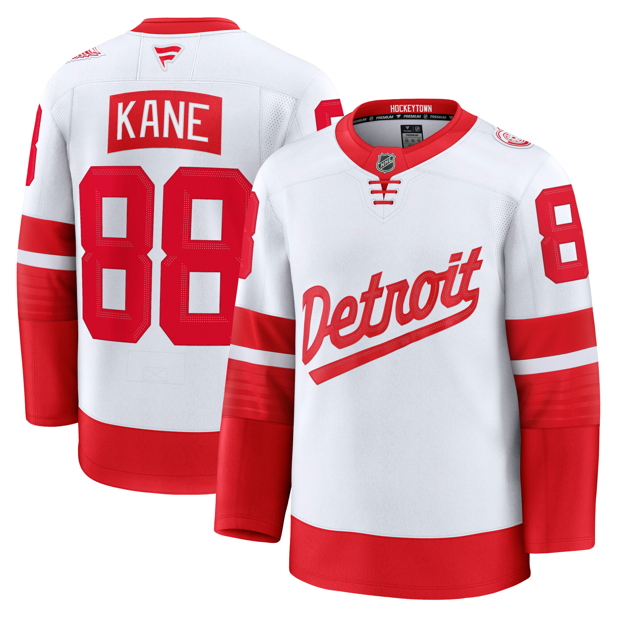 Patrick Kane Detroit Red Wings Fanatics 2025 NHL Stadium Series Premium Player Jersey