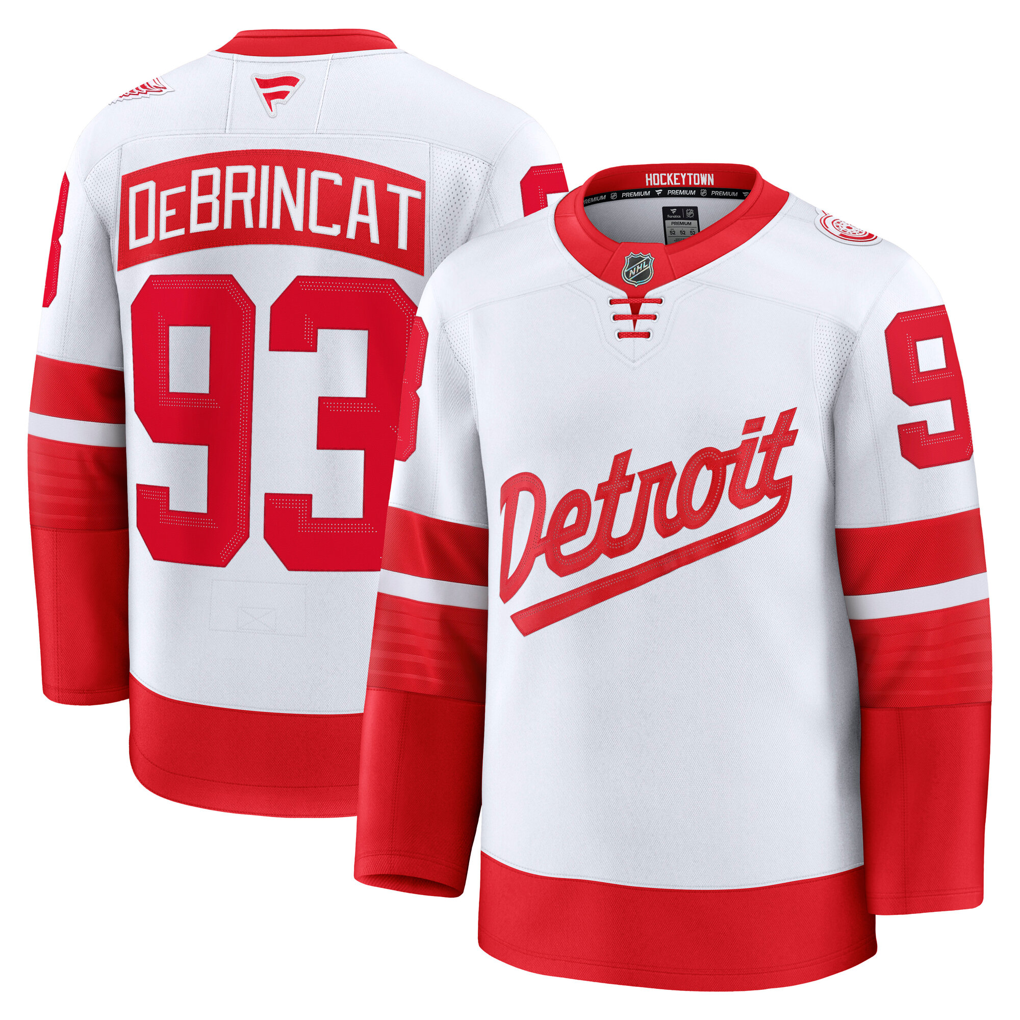 Alex DeBrincat Detroit Red Wings Fanatics 2025 NHL Stadium Series Premium Player Jersey