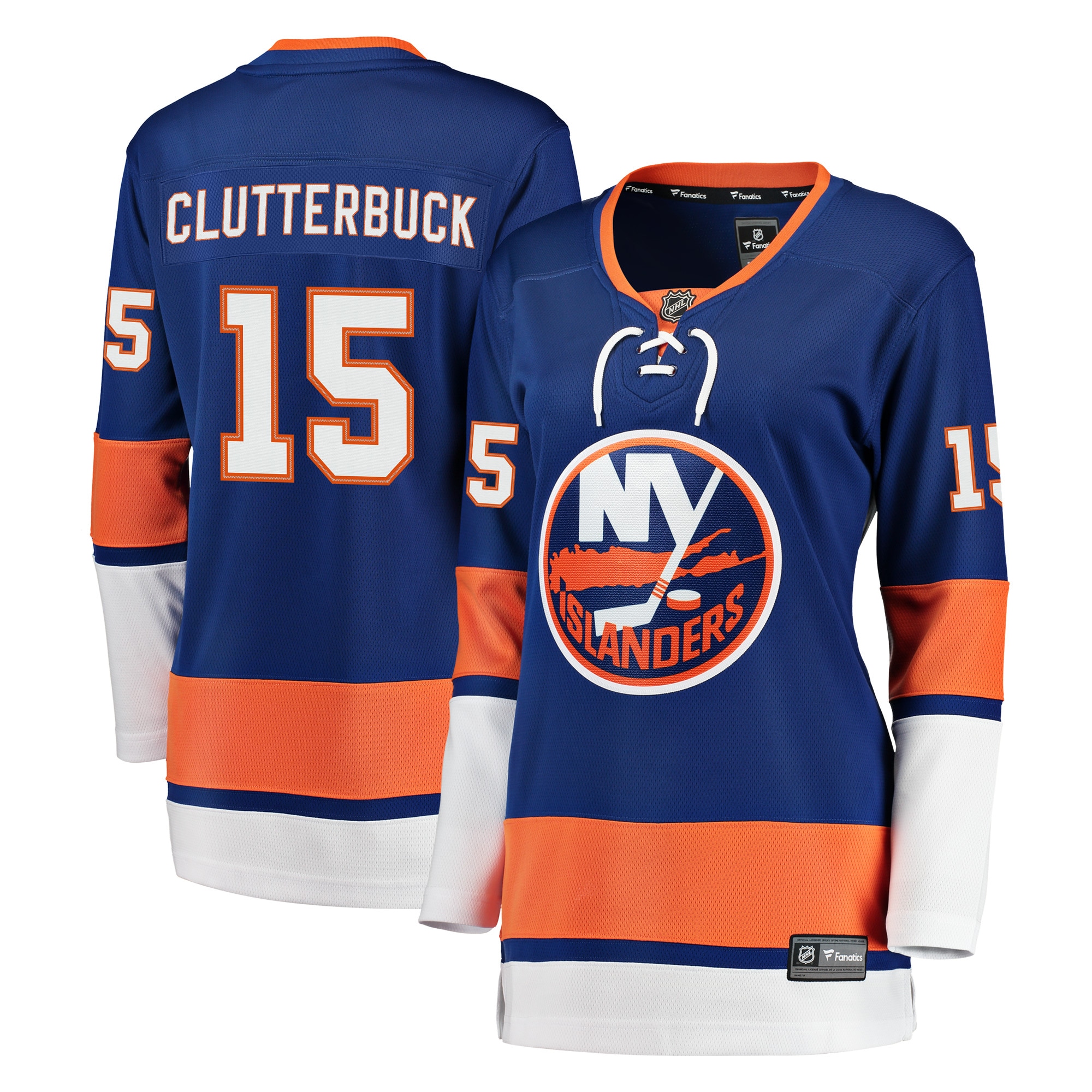 Cal Clutterbuck New York Islanders Fanatics Women's Breakaway Player Jersey