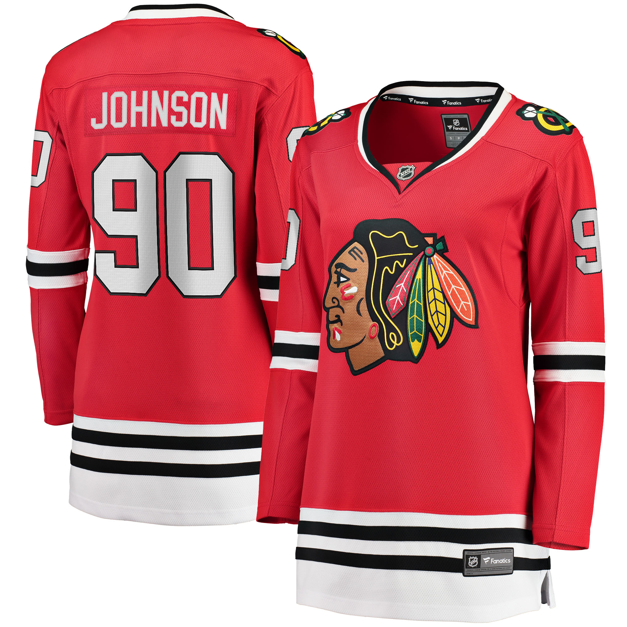 Tyler Johnson Chicago Blackhawks Fanatics Women's Breakaway Player Jersey