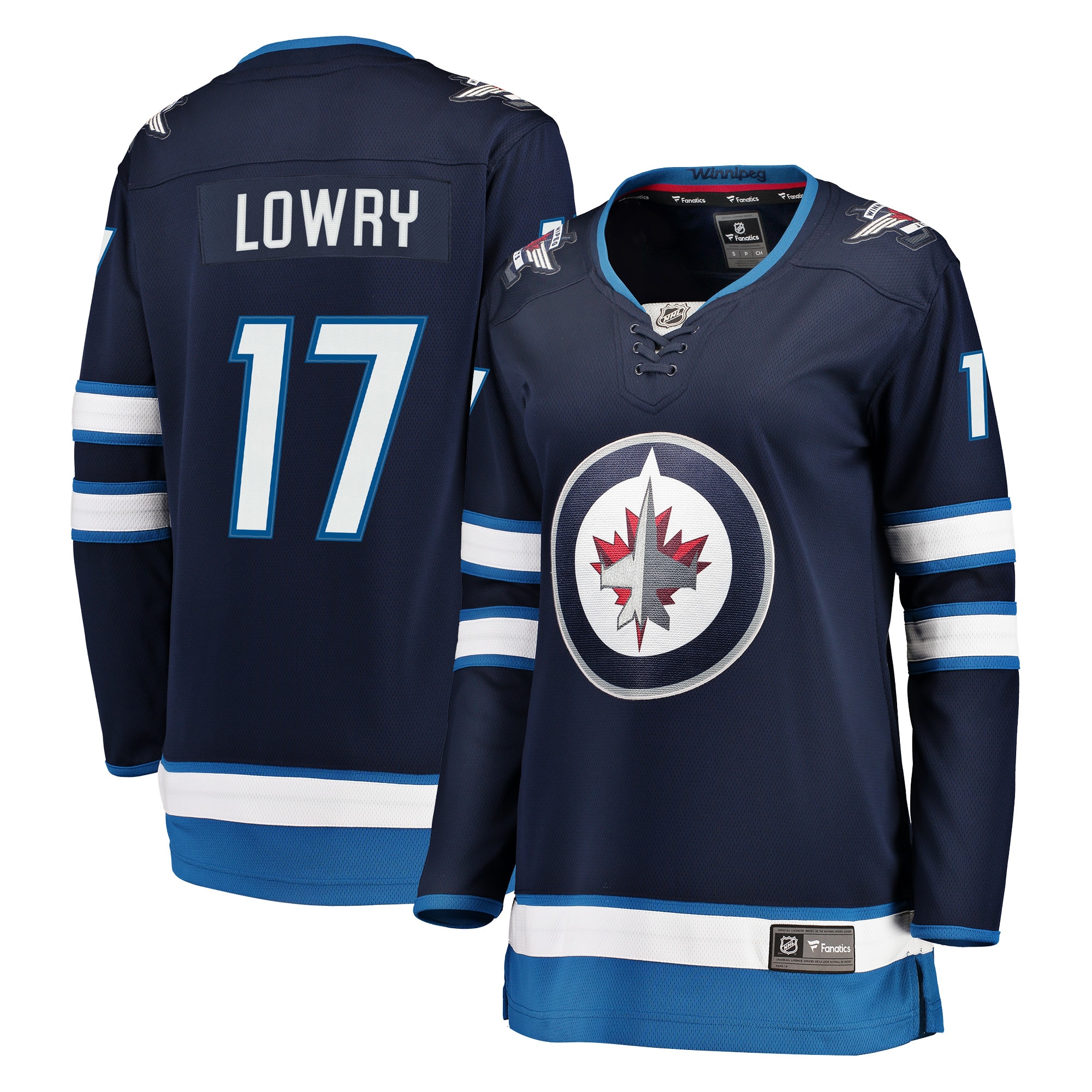 Adam Lowry Winnipeg Jets Fanatics Women's Breakaway Player Jersey