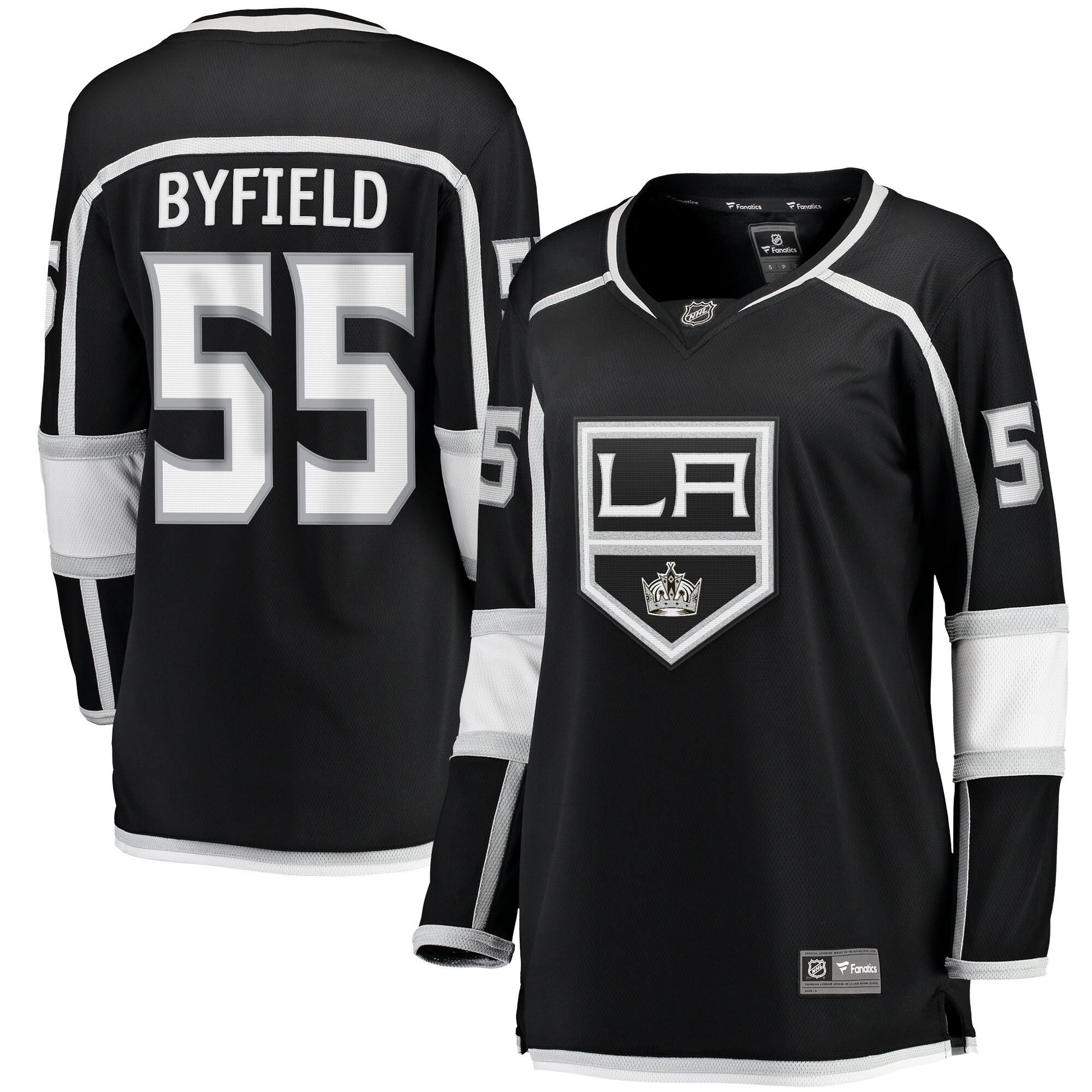 Quinton Byfield Los Angeles Kings Fanatics Women's Home Team Breakaway Player Jersey