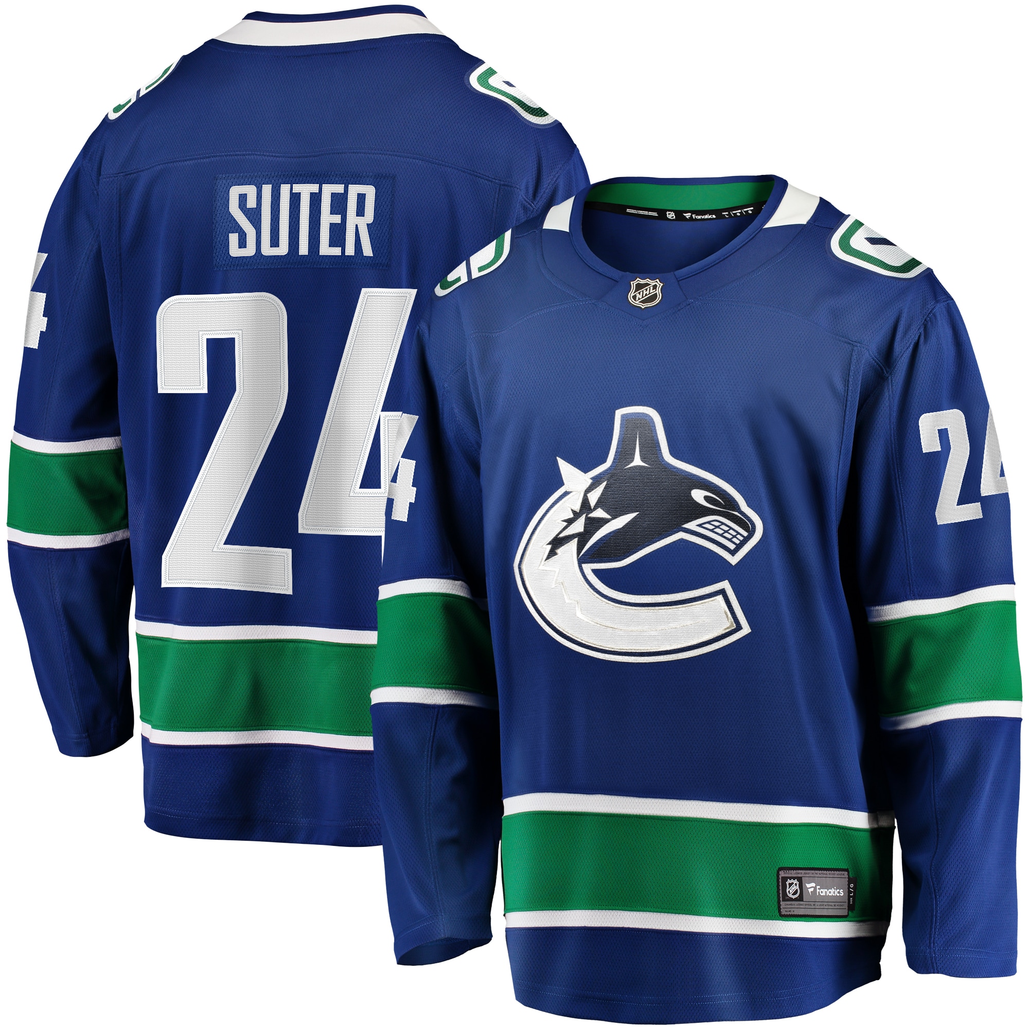Pius Suter Vancouver Canucks Fanatics Home Premier Breakaway Player Jersey