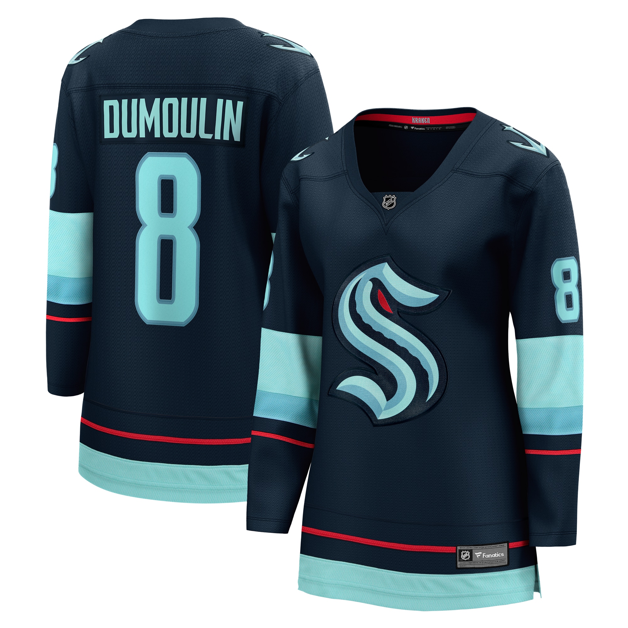 Brian Dumoulin Seattle Kraken Fanatics Women's Home Breakaway Player Jersey